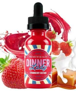 Strawberry Custard By Dinner Lady