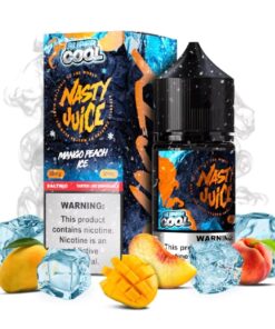 Mango Peach Ice Salt - Nasty